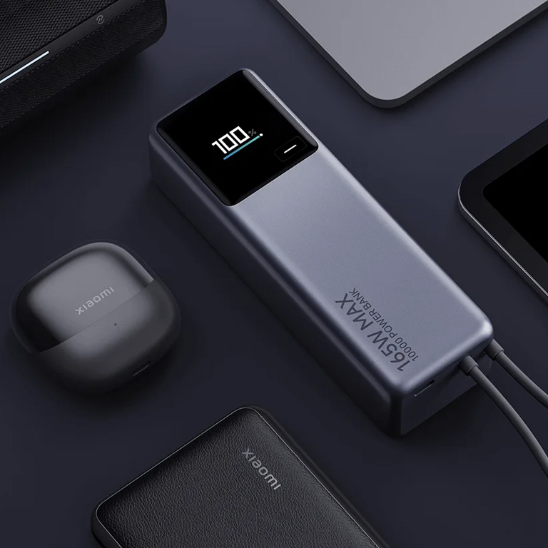 پاوربانک 10000 میلیآمپر شیائومی مدل 165W Power Bank 10000